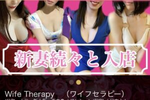 『ワイフセラピー(Wife Therapy)』体験談。